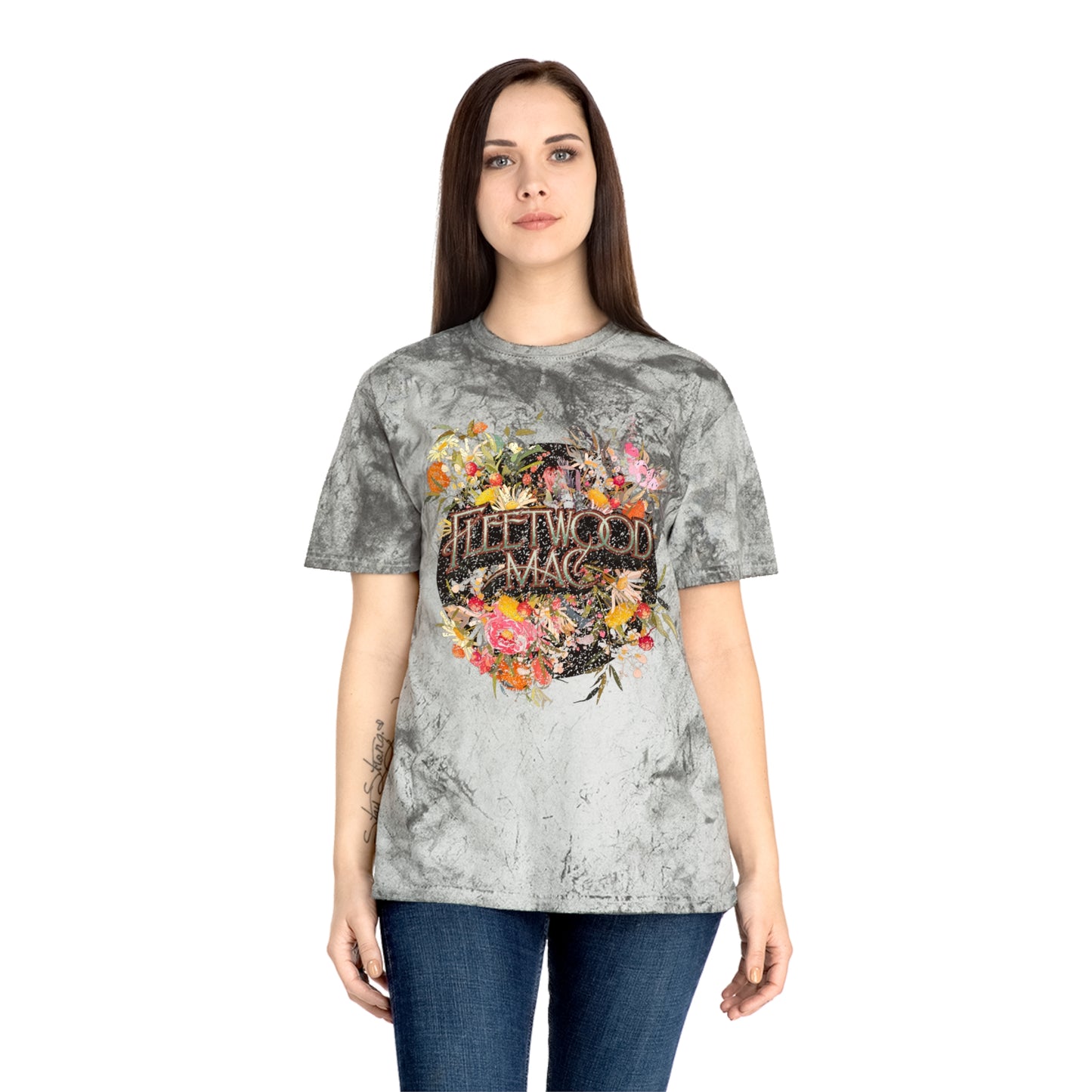 Vintage Distressed Fleetwood Mac Tribute Unisex Color Blast T-Shirt