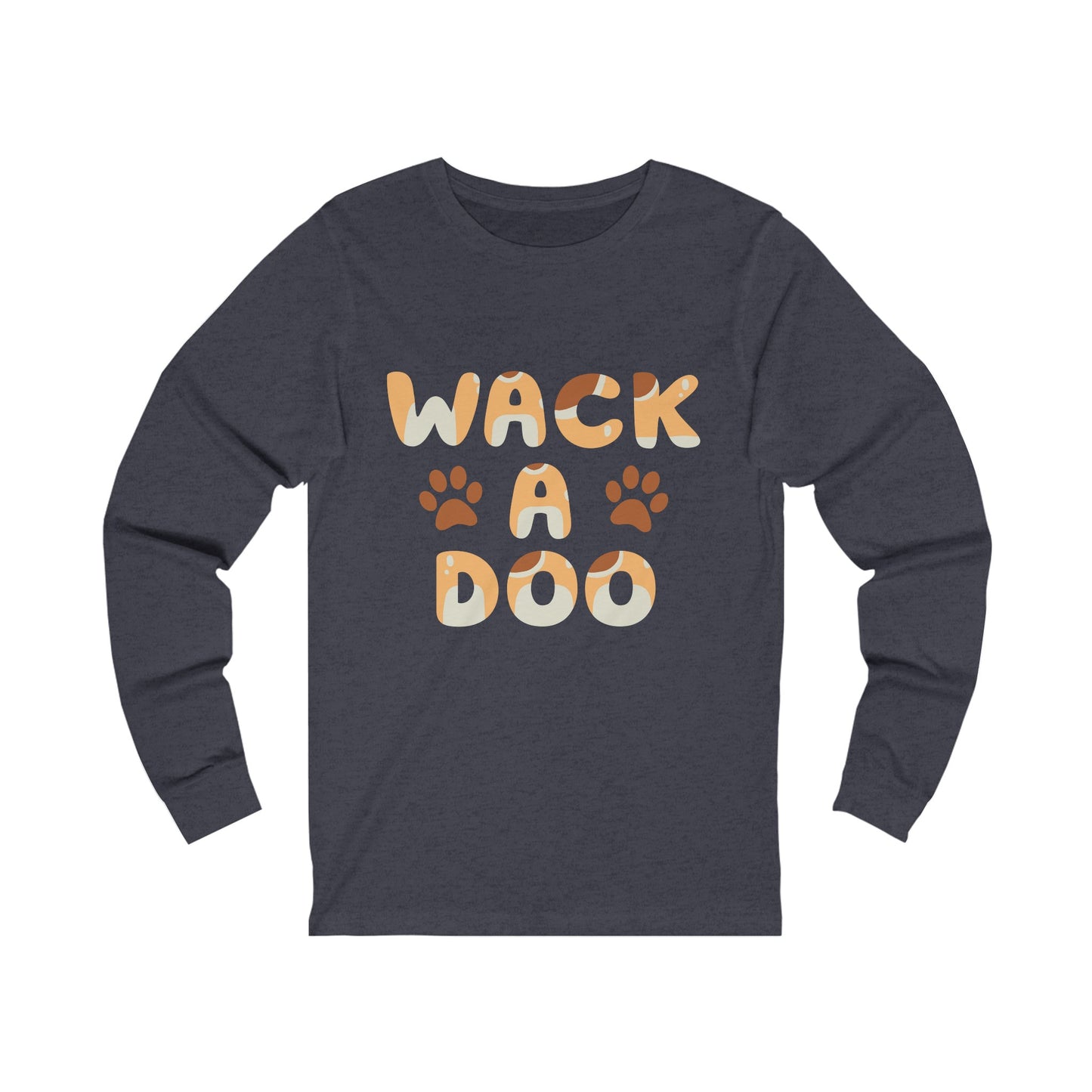 WACK-A-DOO Bluey Inspired Bluey Mom Unisex Fit Jersey Soft Long Sleeve Tee