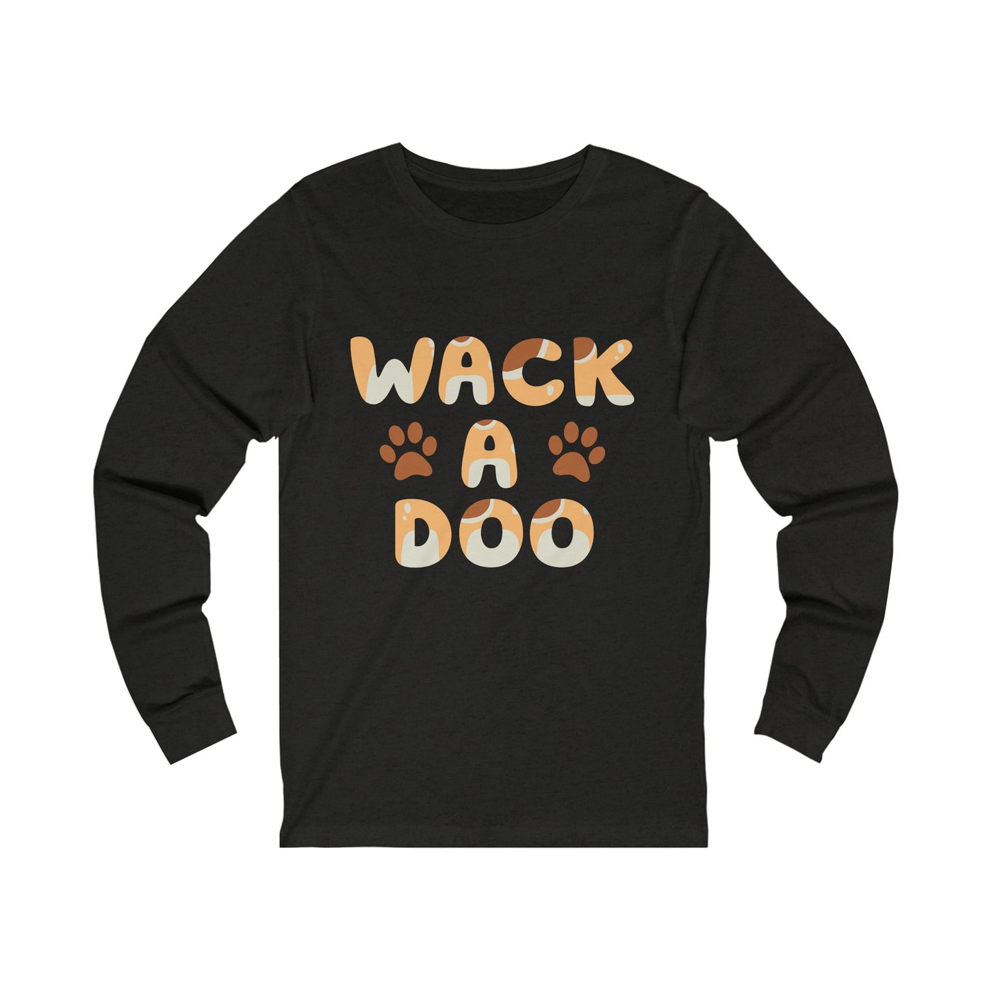 WACK-A-DOO Bluey Inspired Bluey Mom Unisex Fit Jersey Soft Long Sleeve Tee