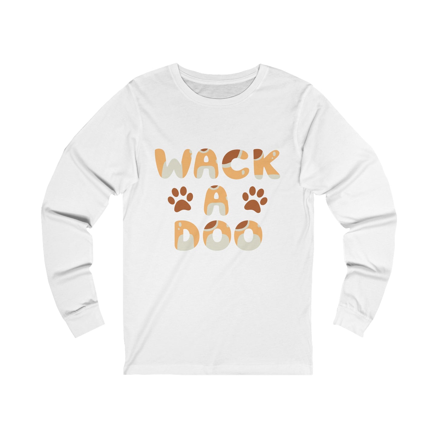 WACK-A-DOO Bluey Inspired Bluey Mom Unisex Fit Jersey Soft Long Sleeve Tee